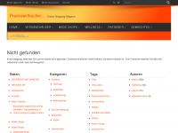 Screenshot des Blogs Mode Shopping