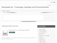 Screenshot des Blogs Seriös ein passives Einkommen erzielen