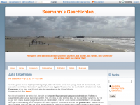 Screenshot des Blogs Die Seebären Blog