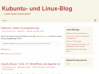 Screenshot des Blogs svens ubuntu- und linuxblog