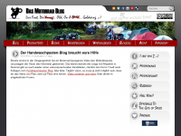 Screenshot des Blogs Das Motorrad Blog