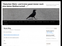 Screenshot des Blogs Wahn- und Irrsinn des Fellmonsters