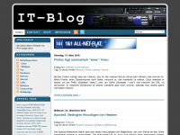 Screenshot des Blogs Pascals IT-Blog