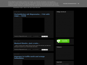 Screenshot des Blogs Philippes Rezepte
