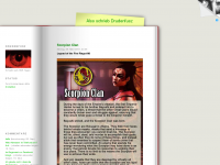 Screenshot des Blogs Also schrieb Drudenfusz