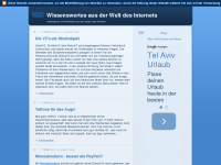 Screenshot des Blogs World of WWW