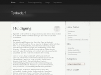 Screenshot des Blogs Tyrbedarf