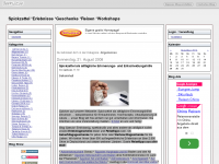 Screenshot des Blogs SPICKER