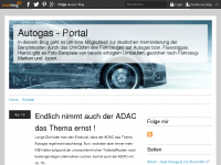 Screenshot des Blogs Autogas-Portal