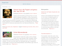 Screenshot des Blogs Single-Bude.de