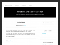 Screenshot des Blogs netbookcenter