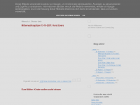 Screenshot des Blogs Kabarett und Comedy Blog