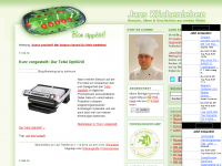 Screenshot des Blogs Jans Küchenleben