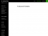 Screenshot des Blogs Medienbetrachtungen