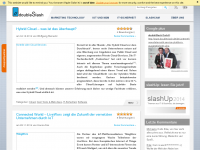 Screenshot des Blogs NET-BUSINESS BLOG