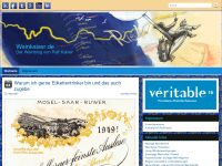 Screenshot des Blogs Weinkaiser