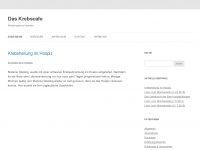 Screenshot des Blogs Krebscafé