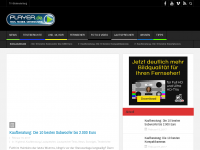 Screenshot des Blogs Player.de – alles rund um Audio- und Videoplayer