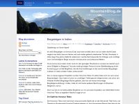 Screenshot des Blogs MountainBlog.de