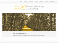 Screenshot des Blogs neunzehn82.de