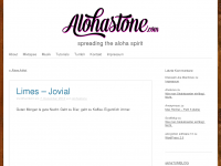 Screenshot des Blogs alohaWEBLOG