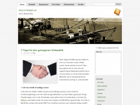 Screenshot des Blogs Erics privates Blog über Allgemeine Themen