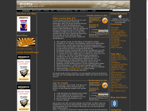 Screenshot des Blogs Nerd-Blog – Alltag eines IT-Supporters