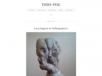 Screenshot des Blogs Theo Feig – entdeckt die große Welt der Kunst