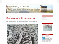 Screenshot des Blogs Bodehase
