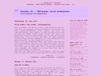 Screenshot des Blogs icon Koneko Do – Kätzchen wird erwachsen
