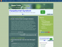 Screenshot des Blogs Neuro-Today
