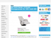 Screenshot des Blogs weehaa! Das Paradies für Schnäppchenjäger