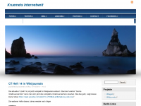 Screenshot des Blogs Kruemels Internetwelt