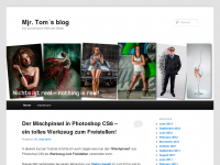 Screenshot des Blogs Major Tom´s Blog