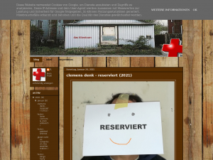 Screenshot des Blogs das klienicum