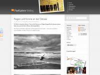 Screenshot des Blogs Pixelgalerie Weblog