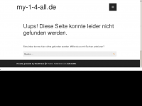 Screenshot des Blogs Dive-Blog