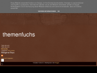 Screenshot des Blogs Themenfuchs-Themen für alle