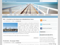 Screenshot des Blogs Reisen und Wellness