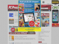 Screenshot des Blogs PC Praxis Blog