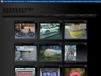 Screenshot des Blogs Unbekannter Hannover