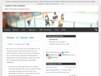 Screenshot des Blogs check von hinten