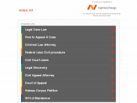 Screenshot des Blogs The Antiterrorism and Effective Death Penalty Act