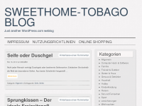Screenshot des Blogs Sweethome-Tobago