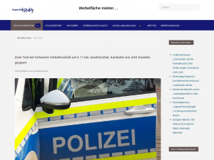 Screenshot des Blogs Reportnet24.de