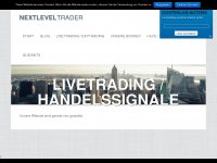 Screenshot des Blogs Next Level Trader
