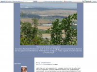 Screenshot des Blogs Momentaufnahmen aus Jerusalem