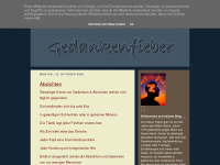 Screenshot des Blogs Gedankenfieber