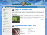 Screenshot des Blogs Chaosbox