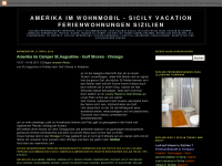 Screenshot des Blogs Amerika im Wohnmobil – Sicily 4 you Ferienwohnungen Sizilien